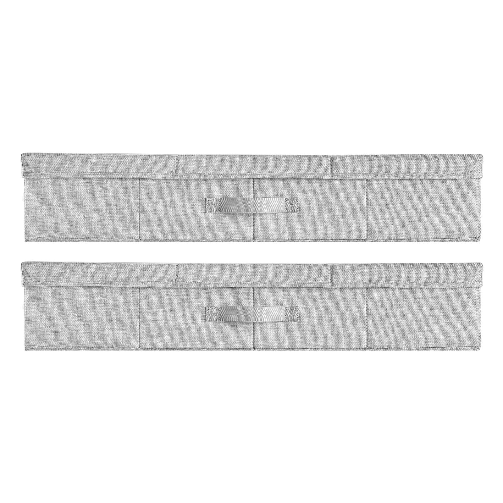 Under Bed Storage 48L Foldable Underbed Box For Household Organization 2 Pack_voghion.com